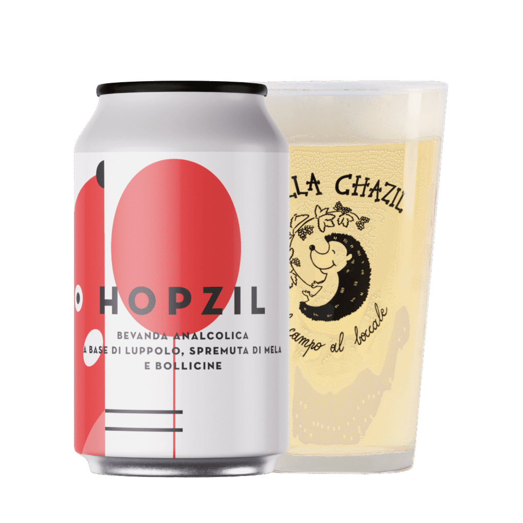 Hopzil luppolo e succo di mela acqua di luppolo Villa Chazil Birrificio Agricolo Nespoledo Udine