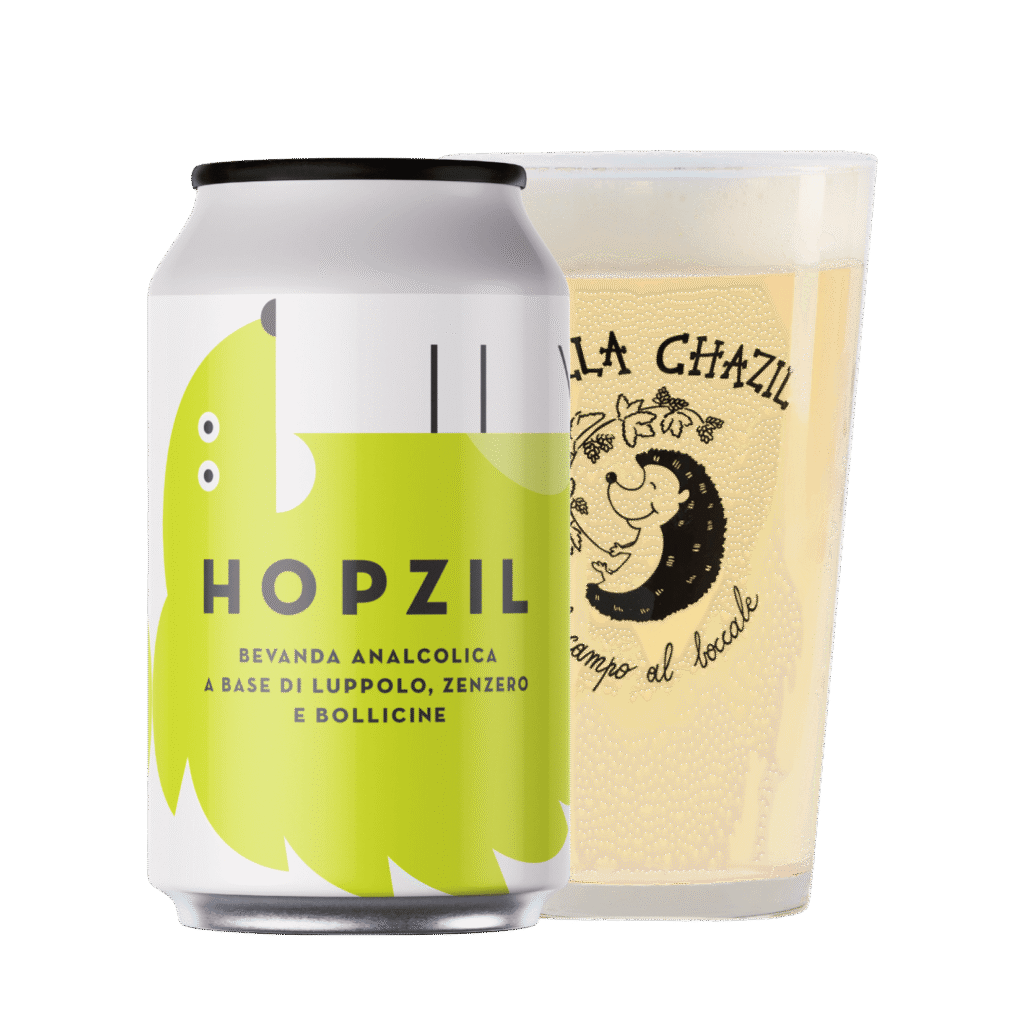 Hopzil luppolo e zenzero acqua di luppolo Villa Chazil Birrificio Agricolo Nespoledo Udine