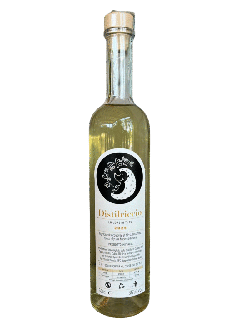 Distillriccio alle Yuzu Villa Chazil distillato di birra